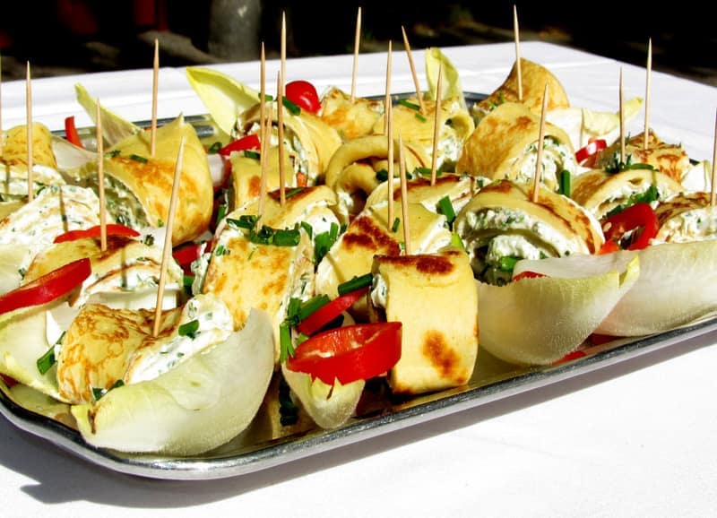 Catering Röllchenplatte