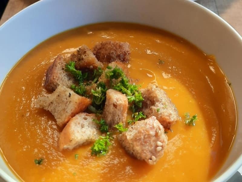 Kürbissuppe